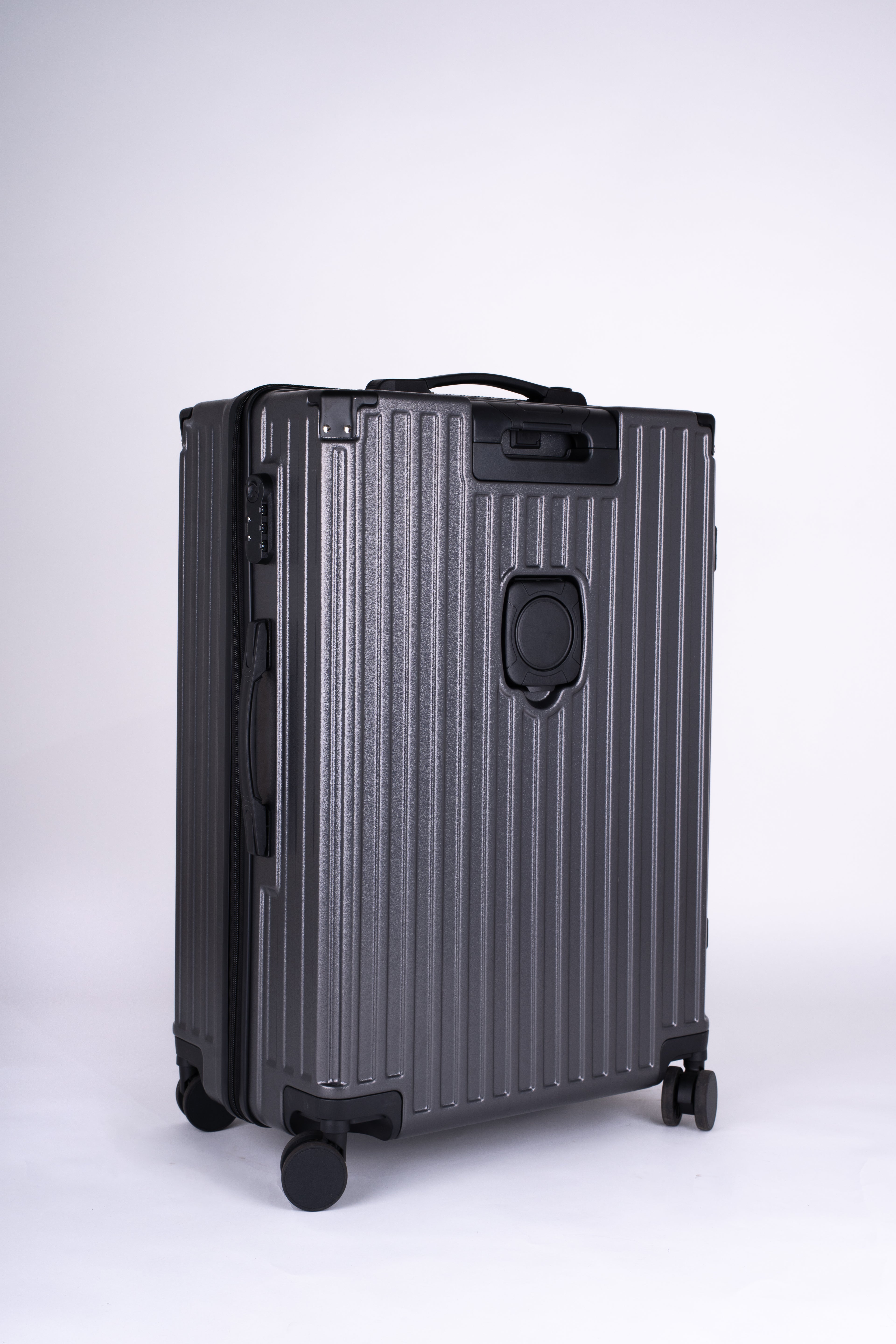 Elyôn One Grey - Valise intelligente avec pesage intégré