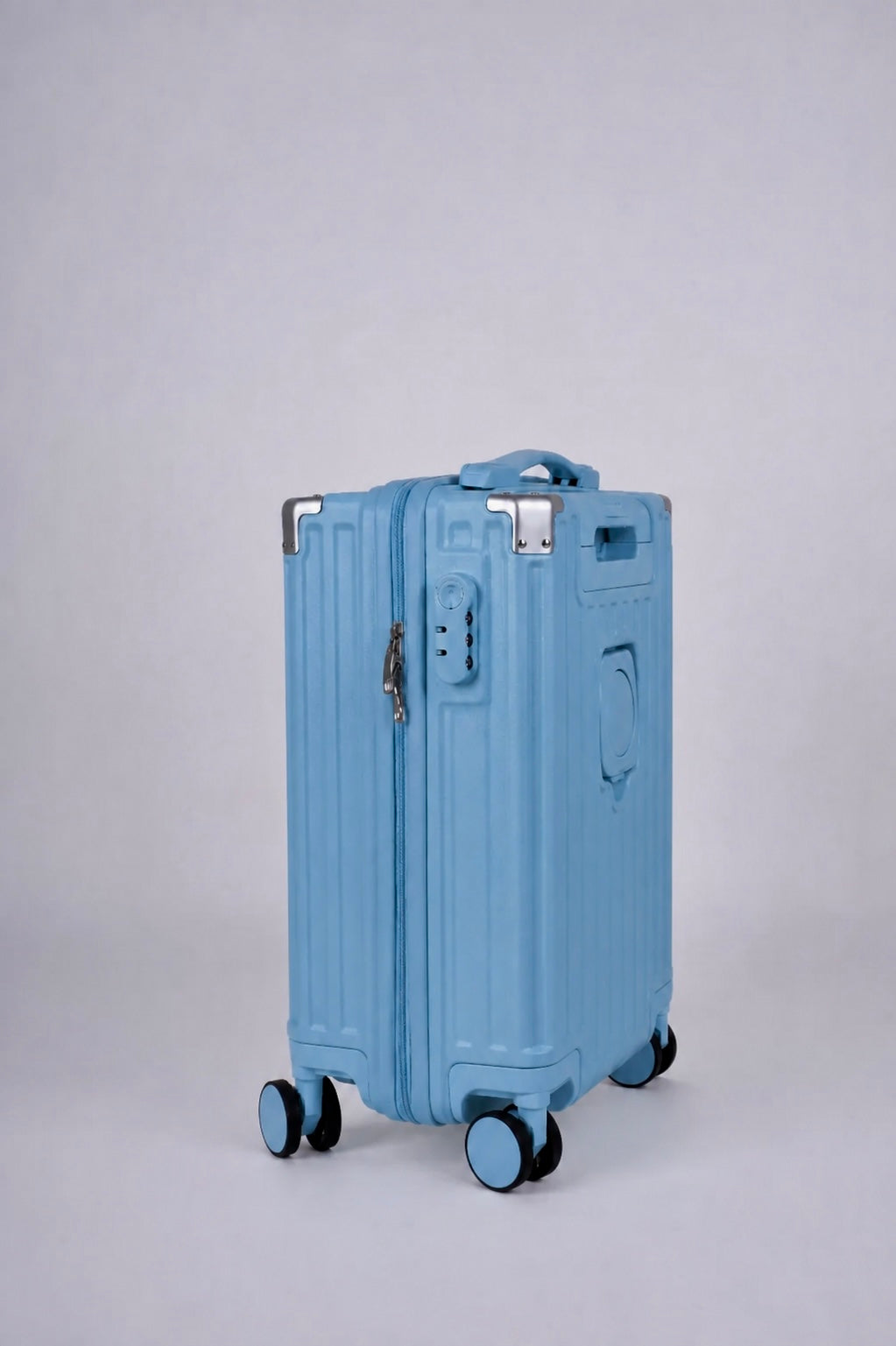 Elyôn One Blue - Valise intelligente avec pesage intégré