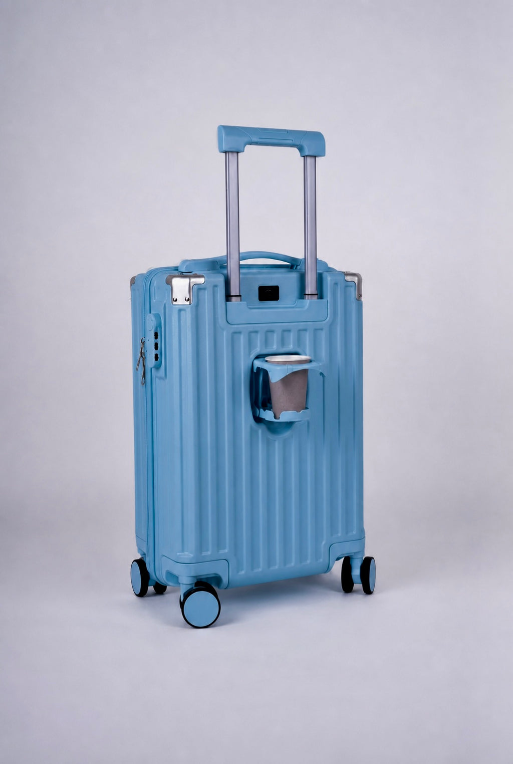 Elyôn One Blue - Valise intelligente avec pesage intégré